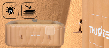 THUNDER FRAPPE pripučiama sodo sūkurinė vonia