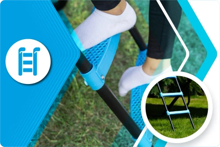 THUNDER INSIDE ULTRA 12FT (366 cm) MĖLYNAS batutas