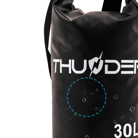 Neperšlampamas krepšys 30 L THUNDER juodas