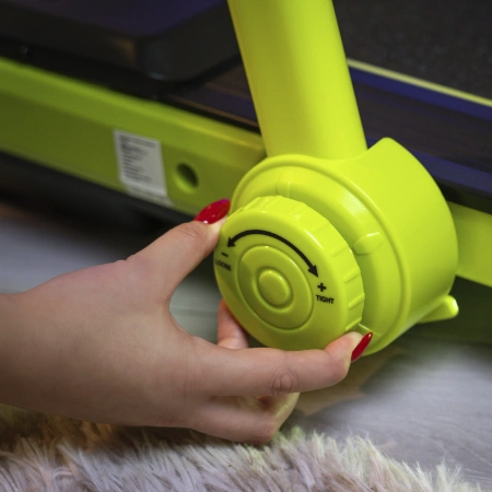 THUNDER IMPACT-LIME elektrinis bėgimo takelis