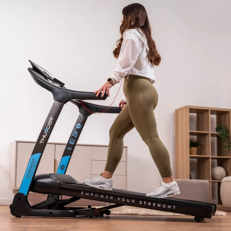 THUNDER PHENOM-S-BLACK elektrinis bėgimo takelis