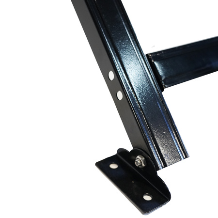 Rėmas dviem plokščiesiems kolektoriams, kurių plotas 2 m