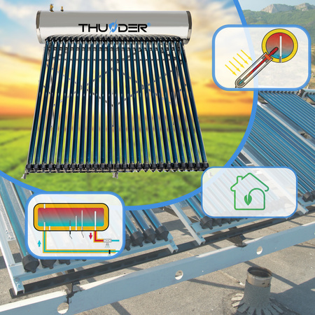 Slėginis kolektorius su rezervuaru THUNDER 250 L