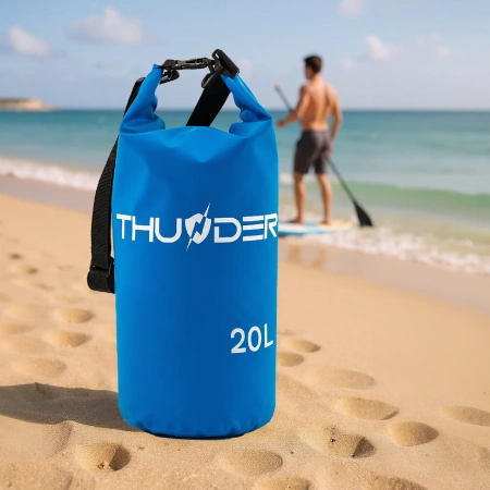 Neperšlampamas krepšys 20 L THUNDER mėlynas