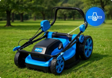 Akumuliatorinė vejapjovė Hexwelt HW-KA-40 40 cm 40 V 8 Ah