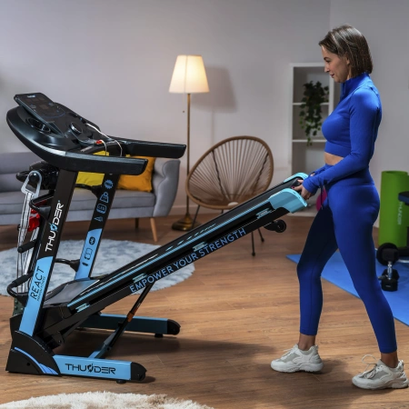 THUNDER REACT-DS-BLACK elektrinis bėgimo takelis