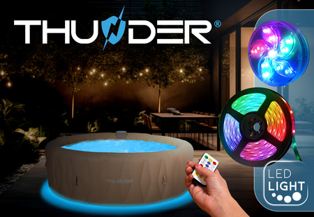 THUNDER LATTE pripučiama sodo sūkurinė vonia