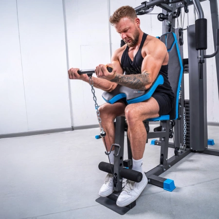 Daugiafunkcinis treniruoklis su bokso maišu THUNDER HEAVY