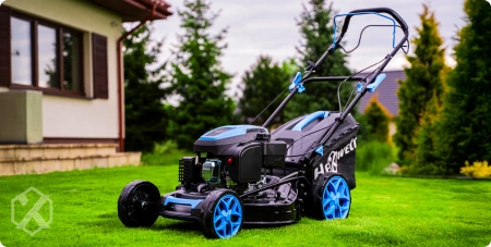 Benzininė vejapjovė Hexwelt HW-KS-200 51 cm 3,8 kW su pavara