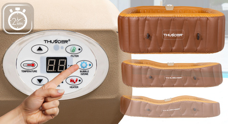 THUNDER BREVE pripučiama sodo sūkurinė vonia