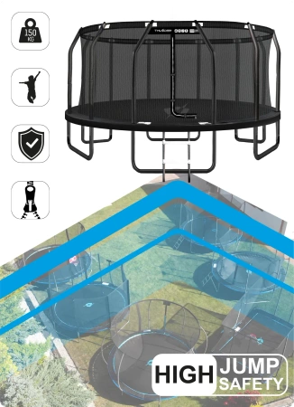 THUNDER INSIDE ELITE 16FT batutas (488 cm) BLACK