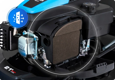 Benzininė vejapjovė Hexwelt HW-KS-224 53 cm 4,4 kW su pavara