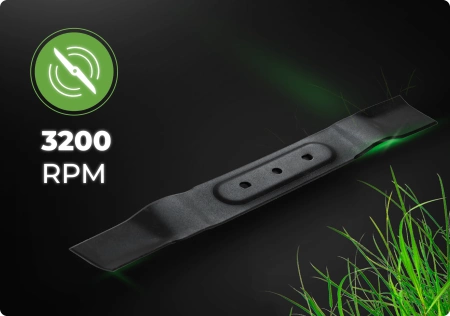 Akumuliatorinė vejapjovė Hexwelt HW-KA-40 40 cm 40 V 8 Ah