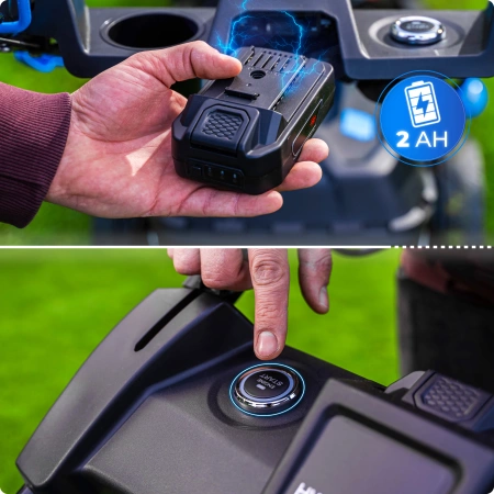 Benzininė vejapjovė Hexwelt HW-KS-224 53 cm 4,4 kW su pavara