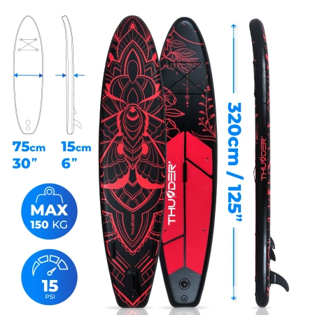 SUP lenta 320cm THUNDER MOTH
