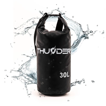 Neperšlampamas krepšys 30 L THUNDER juodas