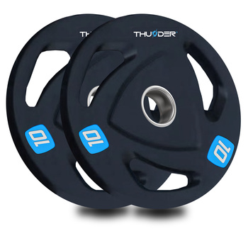 Olimpinių svorių rinkinys THUNDER 2x10 kg