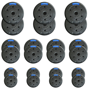 THUNDER nustatyti bituminiai svoriai 6x5 kg + 8x2,5 kg + 8x1,25 kg